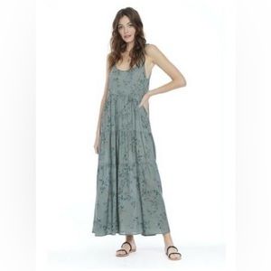 Floral tiered dress